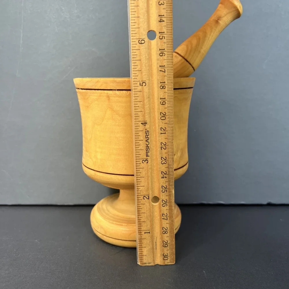 VTG Country Rustic Farmhouse Hand Carved 5